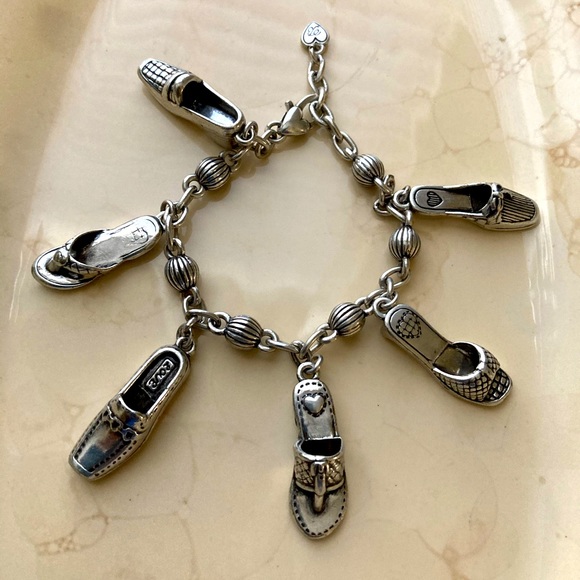 “I Love Shoes” Charm Bracelet by Brighton (EUC) - Picture 2 of 7